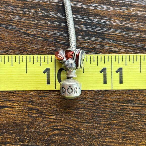 Pandora ALE Sterling Silver 925 Santa Claus Christmas Charm Bracelet 7" Length - Picture 15 of 16